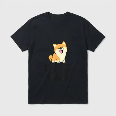 Weltbester Shiba Inu Dad T-Shirt – Klassisches T-Shirt in Schwarz