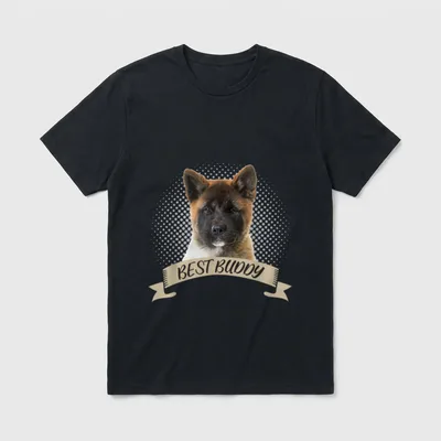 American-Akita Bester Freund T-Shirt – Klassisches T-Shirt in Schwarz