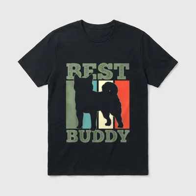 Shiba Inu T-Shirt 0103 – Klassisches T-Shirt in Schwarz