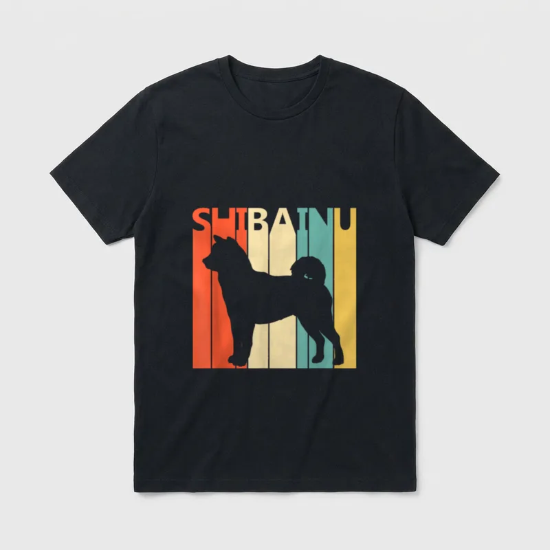 Shiba Inu Shiba Inu Dog T-Shirt – Klassisches T-Shirt in Schwarz