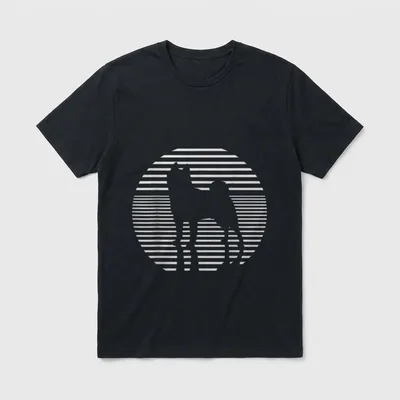 Akita für Frauen Männer T-Shirt – Klassisches T-Shirt in Schwarz