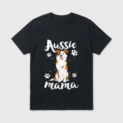 Dog Mama For Women T-Shirt – Klassisches T-Shirt in Schwarz