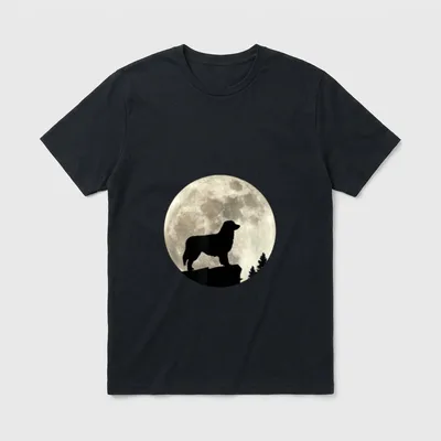 Aussie Hundebesitzer Vollmond Australian T-Shirt – Klassisches T-Shirt in Schwarz