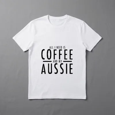 Australian Shepherd T Aussie Shepard T-Shirt – Klassisches T-Shirt in Schwarz