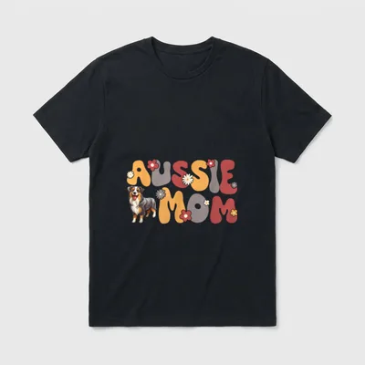 Australian Shepherd Blue Merle T-Shirt – Klassisches T-Shirt in Schwarz