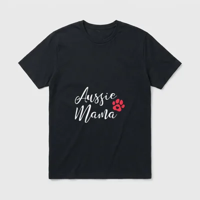 Australian Shepherd Mama Geschenke T-Shirt – Klassisches T-Shirt in Schwarz