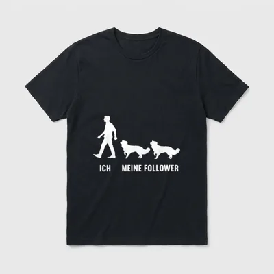 Ich Meine Follower Australian T-Shirt – Klassisches T-Shirt in Schwarz