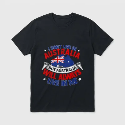 Aussie für Frauen Männer T-Shirt – Klassisches T-Shirt in Schwarz