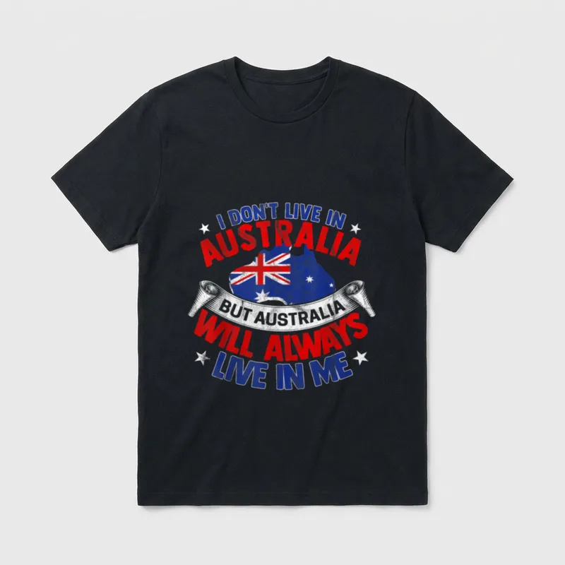 Aussie für Frauen Männer T-Shirt – Klassisches T-Shirt in Schwarz