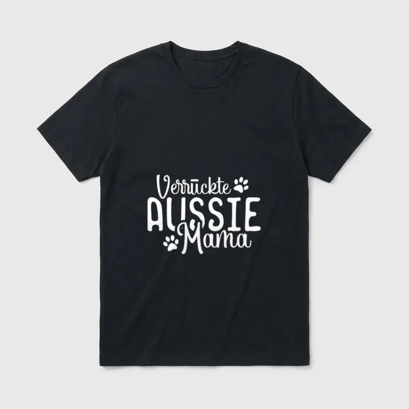 Aussie Hundebesitzer Hunde Australian T-Shirt – Klassisches T-Shirt in Schwarz