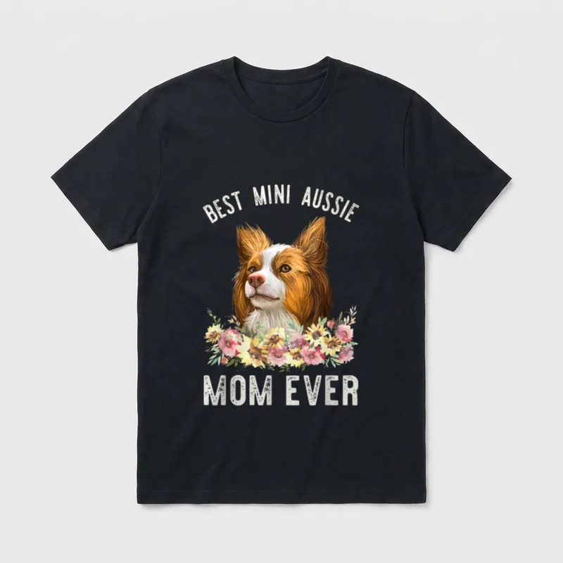 Best Mini Aussie Mom T-Shirt – Klassisches T-Shirt in Schwarz