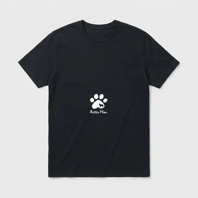 Aussie Australian Sherperd Dog T-Shirt – Klassisches T-Shirt in Schwarz
