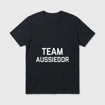 Team Aussiedor Hundeliebhaber T-Shirt – Klassisches T-Shirt in Schwarz