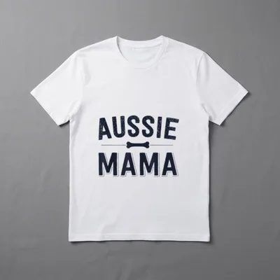 Aussie Mama Red Merle T-Shirt – Klassisches T-Shirt in Schwarz