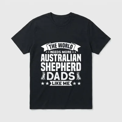 World Needs More Australian T-Shirt – Klassisches T-Shirt in Schwarz