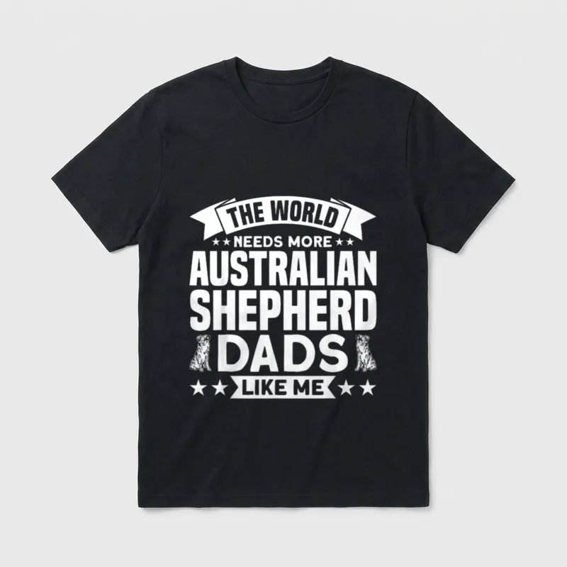 World Needs More Australian T-Shirt – Klassisches T-Shirt in Schwarz