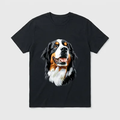 Berner Sennenhund Hunde Dürrbächler T-Shirt – Klassisches T-Shirt in Schwarz
