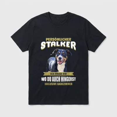 Appenzeller Sennenhund Appenzeller Sennenhund T-Shirt – Klassisches T-Shirt in Schwarz