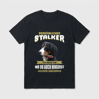 Entlebucher Sennenhund Entlebucher Sennenhund T-Shirt – Klassisches T-Shirt in Schwarz
