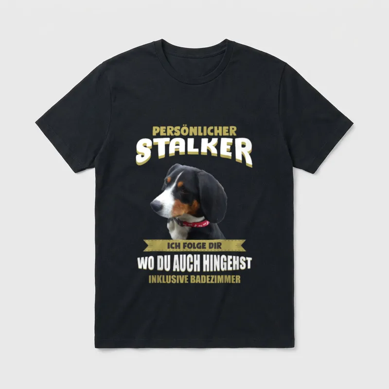 Entlebucher Sennenhund Entlebucher Sennenhund T-Shirt – Klassisches T-Shirt in Schwarz