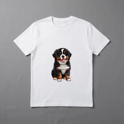 Berner Sennenhund Hund Berner T-Shirt – Klassisches T-Shirt in Schwarz