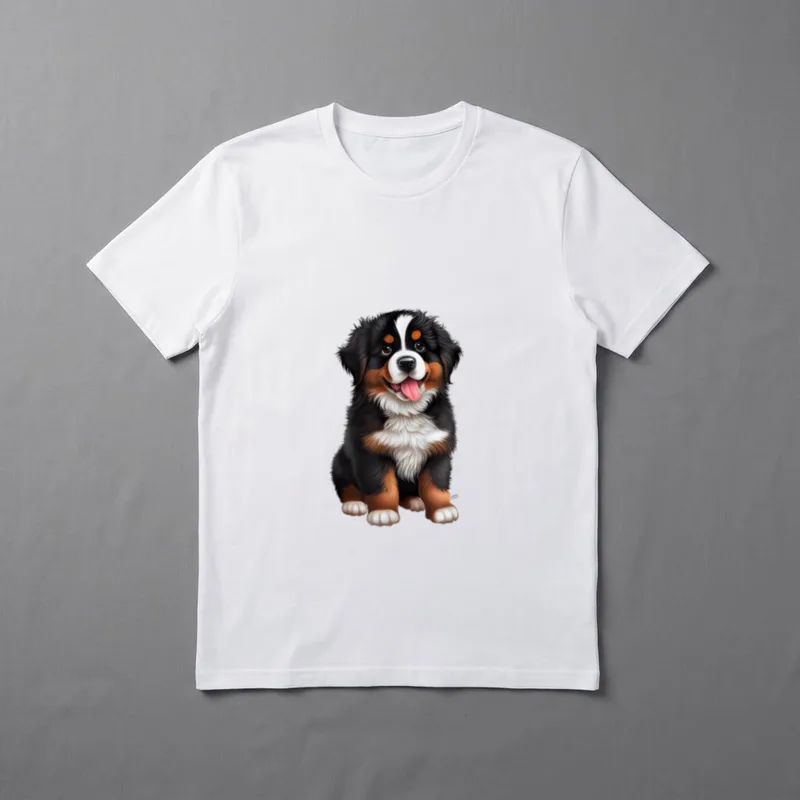Berner Sennenhund Hund Berner T-Shirt – Klassisches T-Shirt in Schwarz