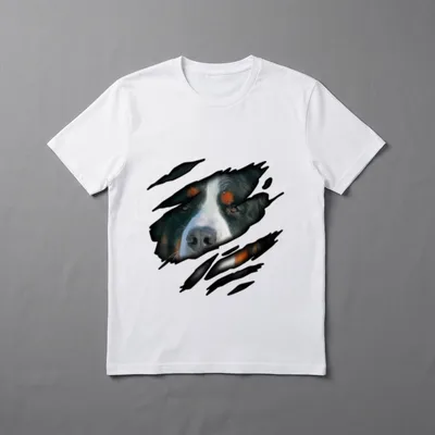 Berner Sennenhund in mir T-Shirt – Klassisches T-Shirt in Schwarz