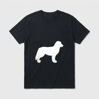 Berner Sennenhund T-Shirt 0054 – Klassisches T-Shirt in Schwarz