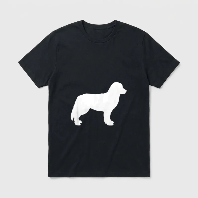 Berner Sennenhund T-Shirt 0054 – Klassisches T-Shirt in Schwarz