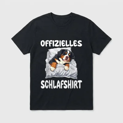 Lustiges Berner Sennenhund Offizielles T-Shirt – Klassisches T-Shirt in Schwarz