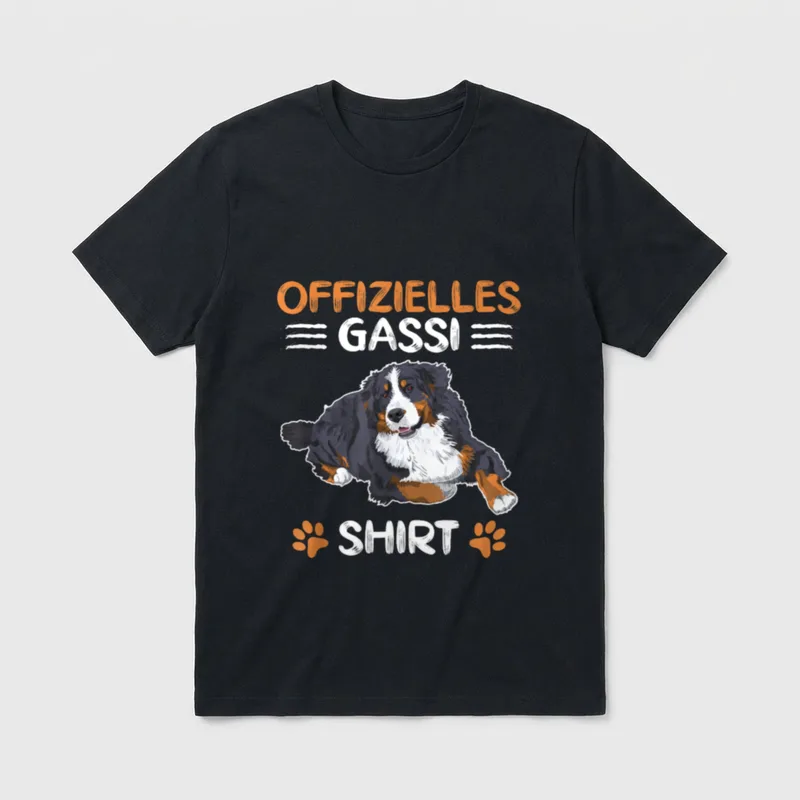 Berner Sennenhund Hundebesitzer Hund T-Shirt – Klassisches T-Shirt in Schwarz
