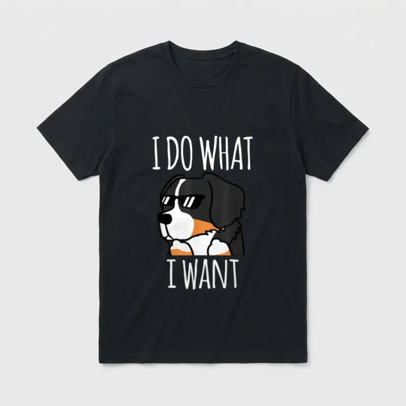 Berner Sennenhund I Do T-Shirt – Klassisches T-Shirt in Schwarz