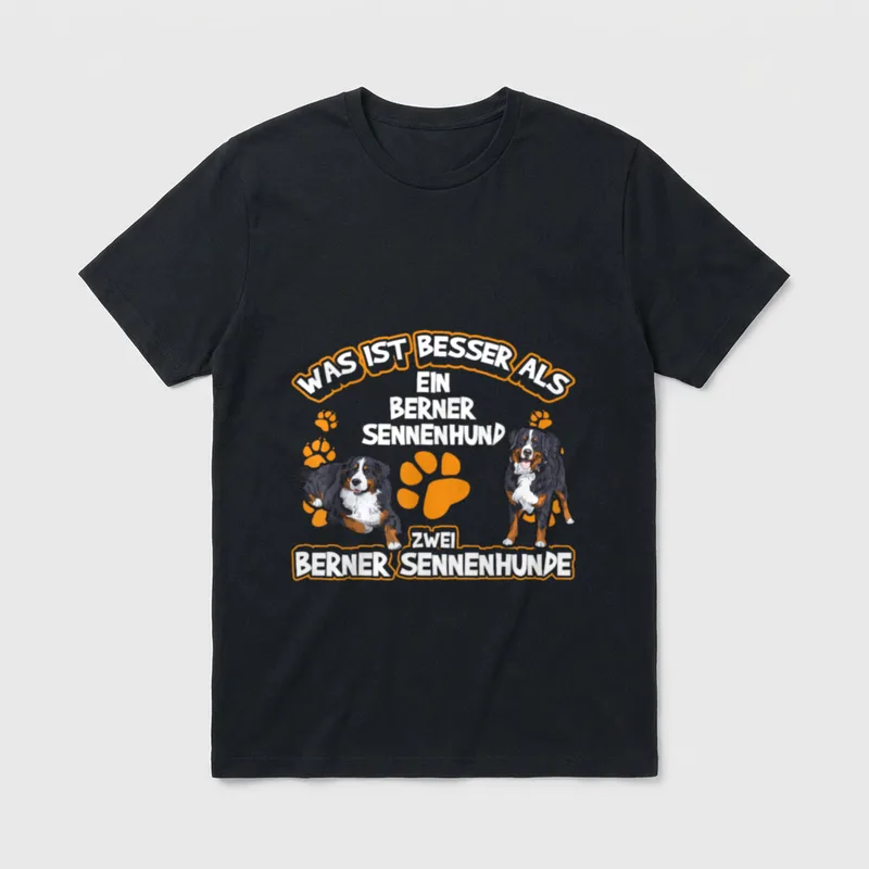 Was ist besser T-Shirt 0099 – Klassisches T-Shirt in Schwarz