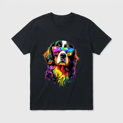Berner Sennenhund Hunde Dürrbächler Schweizer T-Shirt – Klassisches T-Shirt in Schwarz