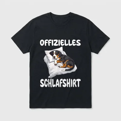 Grosser Schweizer Sennenhund Offizielles T-Shirt – Klassisches T-Shirt in Schwarz