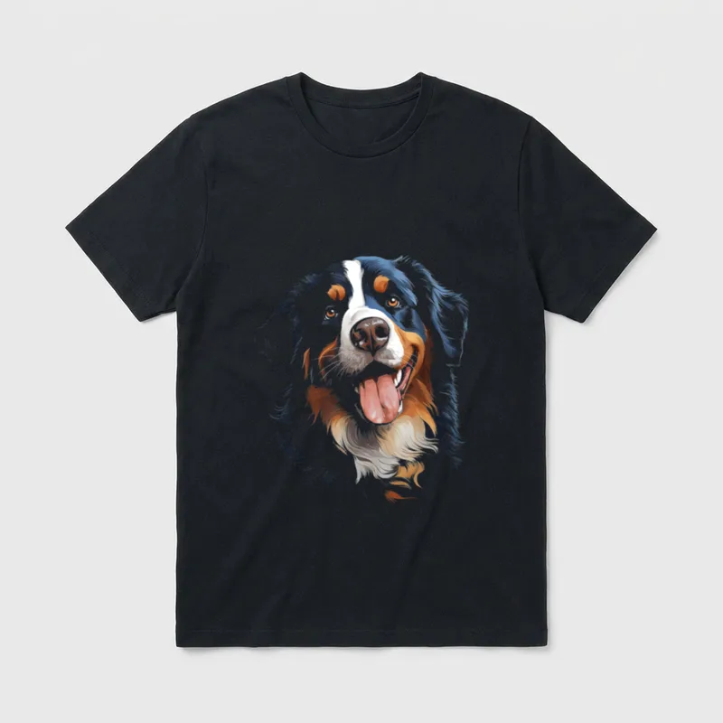 Berner Sennenhund Hund Hunde Haustier T-Shirt – Klassisches T-Shirt in Schwarz