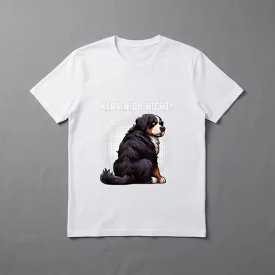 Nerv Mich Nicht Berner T-Shirt – Klassisches T-Shirt in Schwarz