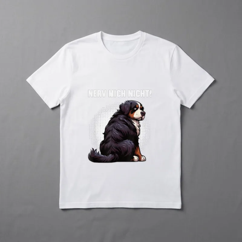 Nerv Mich Nicht Berner T-Shirt – Klassisches T-Shirt in Schwarz