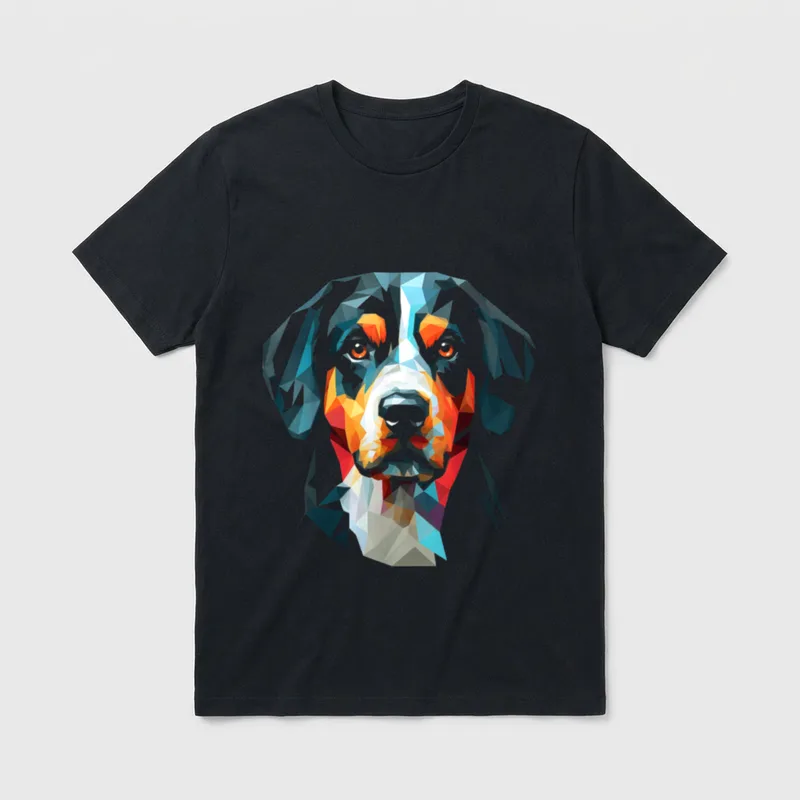 Großer Schweizer Sennenhund von Geschenke T-Shirt – Klassisches T-Shirt in Schwarz
