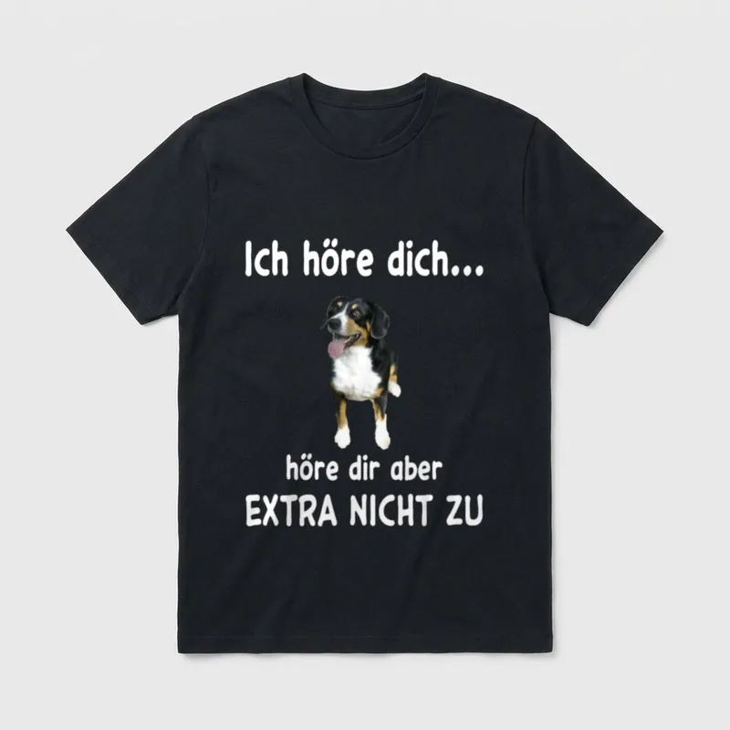 Entlebucher Sennenhund Hund Entlebucher T-Shirt – Klassisches T-Shirt in Schwarz
