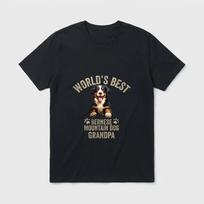 Bester Berner Sennenhund Opa T-Shirt – Klassisches T-Shirt in Schwarz