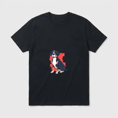 Großer Schweizer Sennenhund Hundeliebhaber T-Shirt – Klassisches T-Shirt in Schwarz