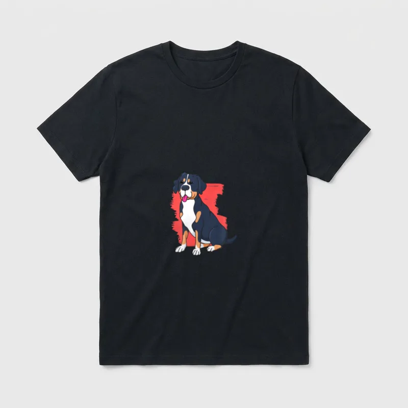 Großer Schweizer Sennenhund Hundeliebhaber T-Shirt – Klassisches T-Shirt in Schwarz