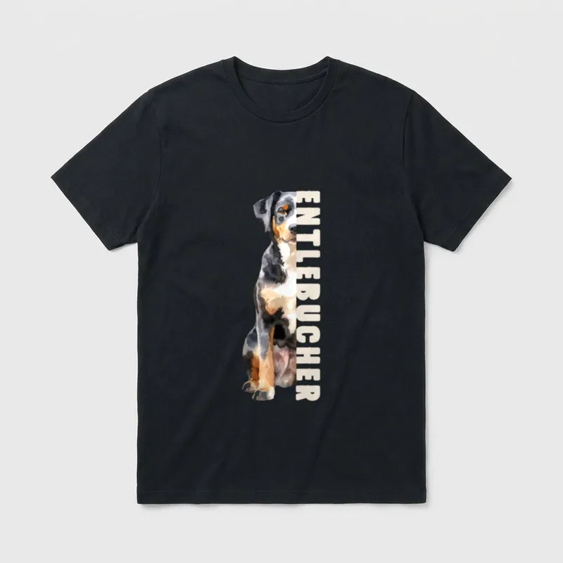 Entlebucher Sennenhund Bauernhund Hund T-Shirt – Klassisches T-Shirt in Schwarz