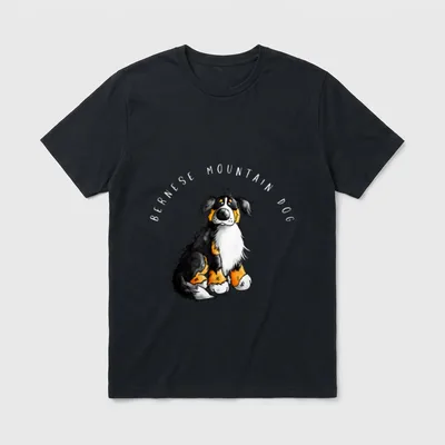 Funny Berner Sennenhund I T-Shirt – Klassisches T-Shirt in Schwarz