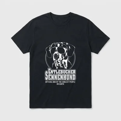 Entlebucher Sennenhund coolest Hund T-Shirt – Klassisches T-Shirt in Schwarz