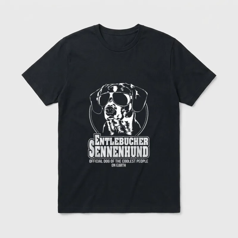 Entlebucher Sennenhund coolest Hund T-Shirt – Klassisches T-Shirt in Schwarz