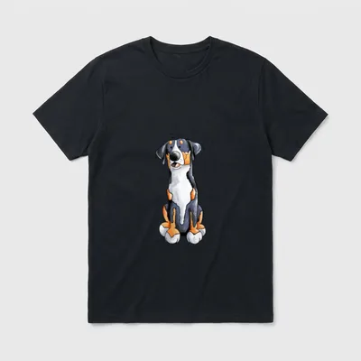 Großer Schweizer Sennenhund I T-Shirt – Klassisches T-Shirt in Schwarz