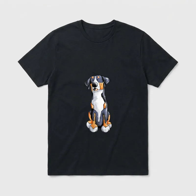 Großer Schweizer Sennenhund I T-Shirt – Klassisches T-Shirt in Schwarz