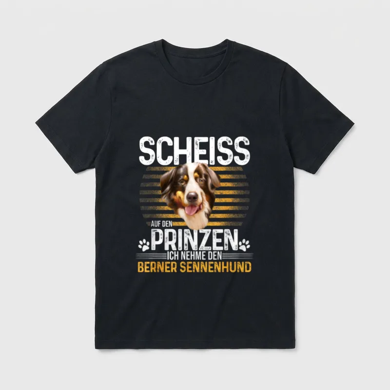 Berner Sennenhund Hunde Hunderasse T-Shirt – Klassisches T-Shirt in Schwarz